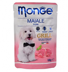 Monge Dog Grill пауч для собак со свининой 100 г 70013147