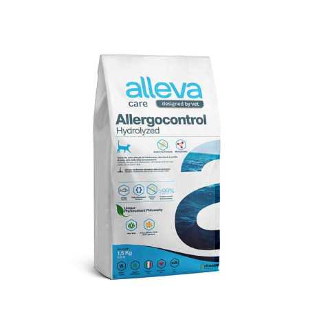Alleva (Аллева) Care Allergocontrol сухой корм для кошек гипоаллергенный, 5 кг