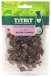 Вяленые лакомства для кошек Легкое телячье 20г 019351 TiTBiT