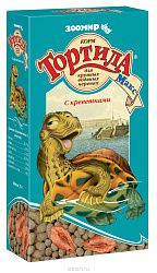 Тортила с креветками д/кр.вод.черепах 70 г.