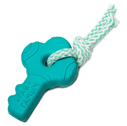 Игрушка для мелких собак Ключик с веревкой 95*60 мм серия ГАВ ГАМЫЧ Гамма