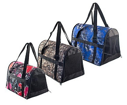 Сумка-переноска "Eco" (S3) раскладная большая 47*29*31 см нейлон 9019