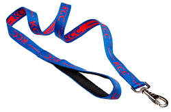 Поводок нейлоновый синий 20 мм*130 см М Brand L 20/130 KCC blue 31508073