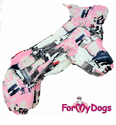 FOR MY DOGS Комбинезон розовый для девочек р-р 16 TDW0240-2024 F