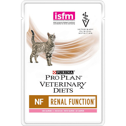 Purina Vet diets RENAL FUNCTION (NF) пауч с курицей д/кошек (промо 4 + 1)