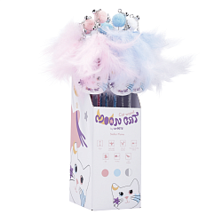 Игрушка-дразнилка для кошек PLUME MoonCAT, дисплей 12шт, 40х0,5х0,5см, Mpets