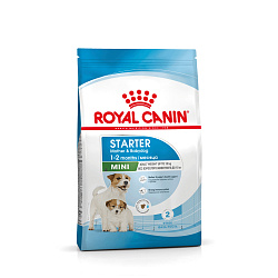 Royal Canin (Роял Канин) Мини Стартер Корм сухой для щенков мелких пород до 2-х месяцев 1 кг