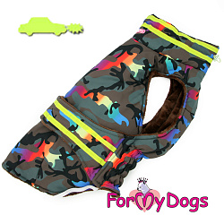 FOR MY DOGSПопона хаки/желтый A1