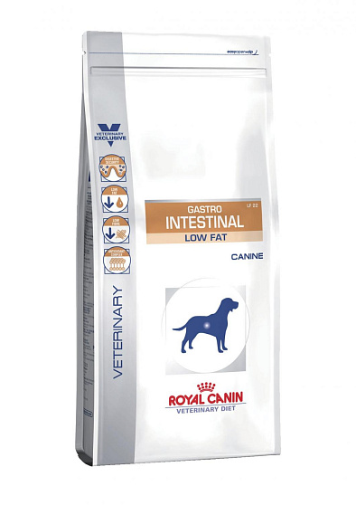 Royal Canin (Роял Канин) Гастро Интестинал Лоу Фэт сухой корм для собак при нарушении пищеварения 1,5 кг