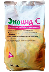Экоцид С дезинфицирующее средство 2,5 кг KRKA