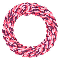 Игрушка Кольцо веревочное плетеное ф 14 см 32655 Trixie