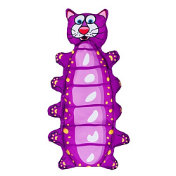 Игрушка для собак "Котогусеница" под бутылку 0,5 л