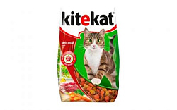 Kitekat (Китекат) сухой корм для кошек Мясной пир (разв.) 15кг