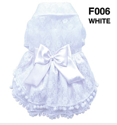 Костюм DoggyDolly White Wedding F006 XL