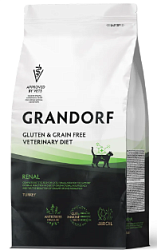 Grandorf (Грандорф) Ренал диета сухой корм для взрослых кошек при почечной недостаточности 2 кг