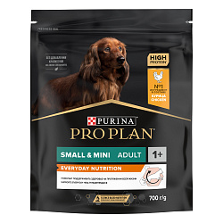 PRO PLAN (Про План) EVERYDAY NUTRITION сухой корм для взрослых собак мелких пород с курицей, 700 г