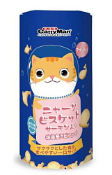 CATTYMAN Молочные бисквиты на основе королевской сёмги для чистки зубов. Для кошек, 60 г