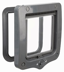 Дверца для кошки 2-Way  20*22см  серый 44202 Trixie