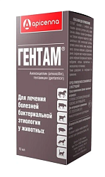 Гентам 10 мл, Апиценна