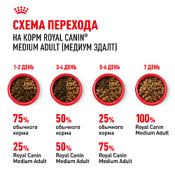 Royal Canin (Роял Канин) Medium Adult Корм сухой для взрослых собак средних размеров 3 кг