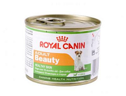 Royal Canin (Роял Канин) Эдалт Бьюти влажный корм для собак мелких пород для поддержания здоровья кожи и красоты шерсти, мусс  195 г