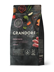 GRANDORF (Грандорф) Fresh корм для кошек свежее мясо утки с бататом 400 г