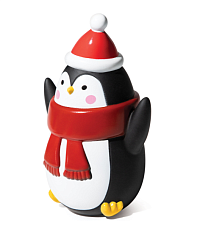Игрушка виниловая для мелких пород NEW YEAR Пингвин 13 см, Triol