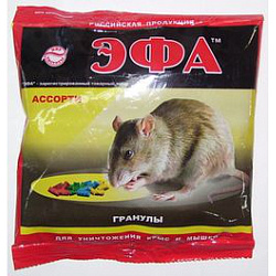 ЭФА Гранулы от грызунов 50 г/отрава