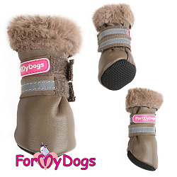 FOR MY DOG Сапоги зимние хаки ц/кр (5) FMD675-2021 