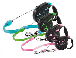 Flexi Рулетка "Color" М 20 кг 5 м зеленый 22204/44204F