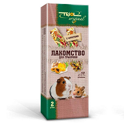 Triol Original лакомство для грызунов с фруктами 50 г