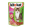 Kitekat (Китекат) влажный корм для кошек с ягненком в соусе, 85 г. пауч