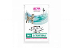 Purina Vet diets GASTROINTESTINAL (EN) д/кошек п/нар.пищ с лососем 85 гр