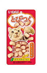 INABA Лакомство запеч. д/кошек Tobitsuko Tobitsuko со вкусом куриного бульона 25г