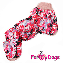 FOR MY DOG Комбинезон розовый для девочек (14) FW695-2019F