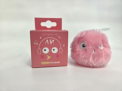 Игрушка для кошек, плюшевый мячик со звуком животных и светодиодной подсветко, Чистый котик, EN-SD03