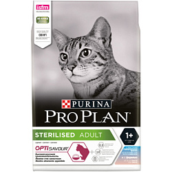PROPLAN для стерилизованных кошек с треской и форелью (разв)