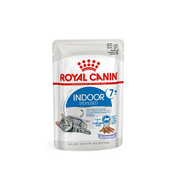 Royal Canin (Роял Канин) Индор 7+ корм влажный для стареющих кошек в желе 85 г