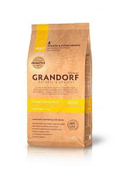 Grandorf 4 вида мяса с пробиотиками для  взрослых собак мелких пород 3 кг