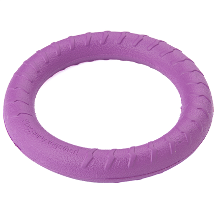 Mr.Kranch Игрушка для собак Кольцо диаметр 18 см сиреневая (33002)