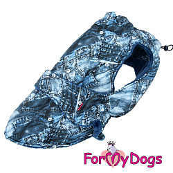 FOR MY DOG Попона синяя (А3) FW799/3-2019