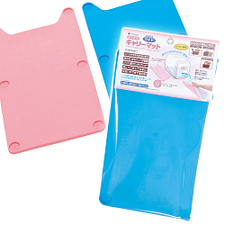 Силиконовый коврик-лоток для переносок голубой средний 40*22*1 см 7959 CAM-R.PF/LB 