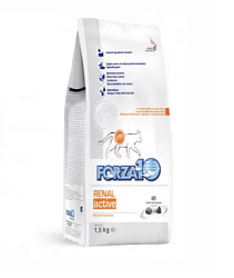 FORZA 10 Cat Renal Active Корм для взрослых кошек при хронической почечной недостат(рыба) 0,45 кг