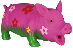 Игрушка "Свинья в цветочек" 20 см. арт. 35185 Trixie