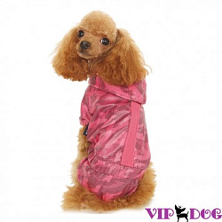PUPPY ANGEL 042 Дождевик "Комбат" (3XL, розовый)  0019691