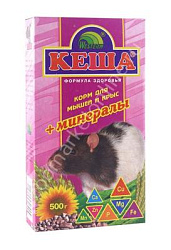 Кеша корм для мышей и крыс зерносмесь + минералы 500 г (170026)