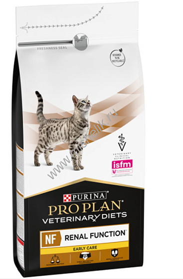 Purina Vet diets Cat RENAL FUNCTION (NF)сухой корм для кошек при патол.почек,начальная стадия 1,5 кг