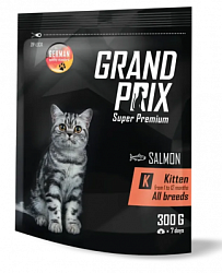 GRAND PRIX Kitten сухой корм для котят с лососем 0,3 кг