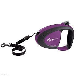 Поводок-рулетка FLIPPY DELUXE CORD Mini фиалковый - шнур 8 кг 75008019 Ферпласт