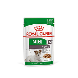 Royal Canin (Роял Канин) Мини Эйджинг 12+ корм влажный для мелких собак старше 12 лет в соусе 85 гр